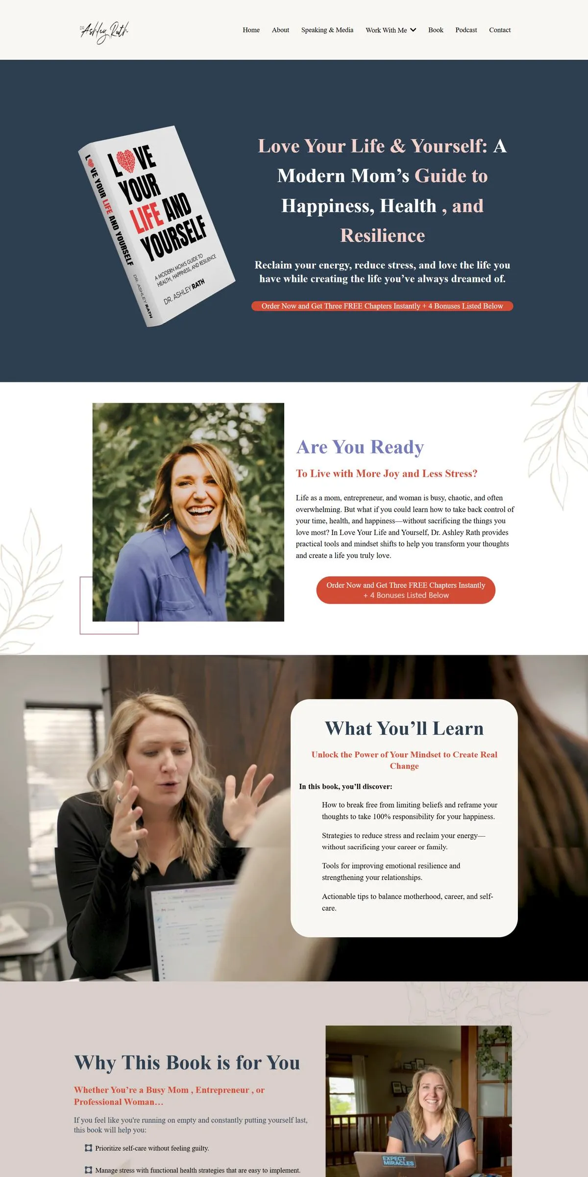 Dr. Ashley Rath website — Book